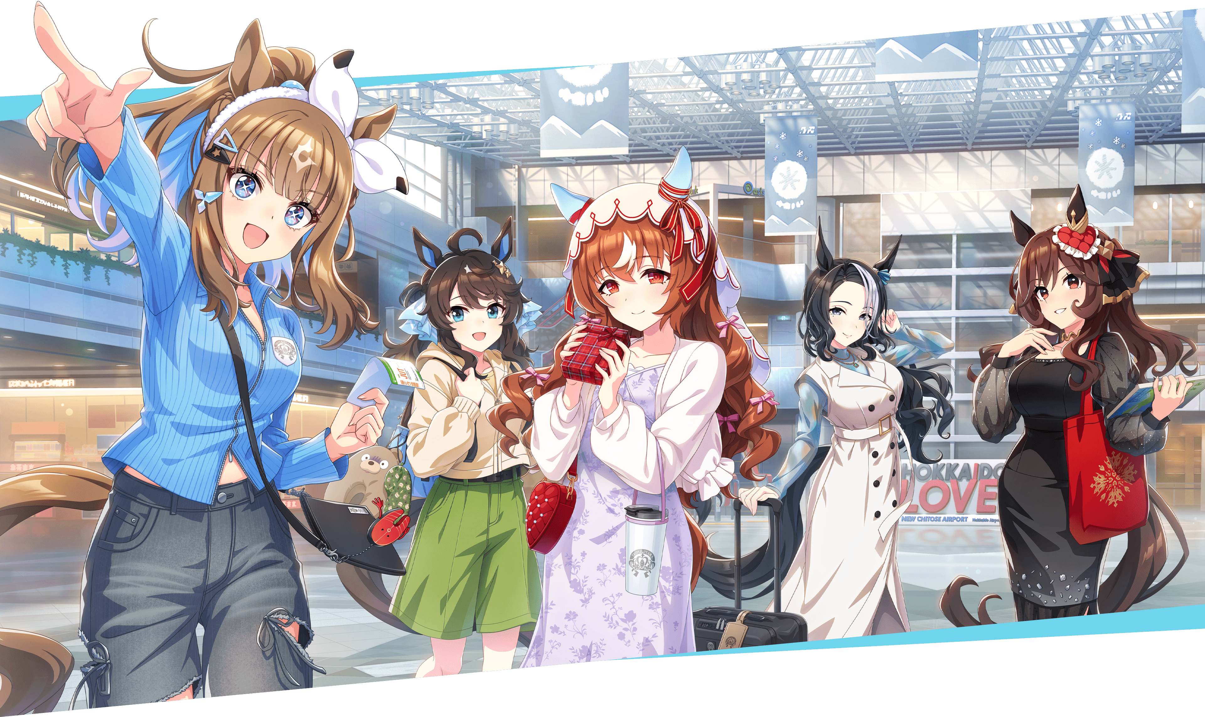 ウマ娘　スティルインラブ　トラベルポップストア　6点セット 新千歳空港｜ウマ娘 トラベルポップアップストア｜Cygames